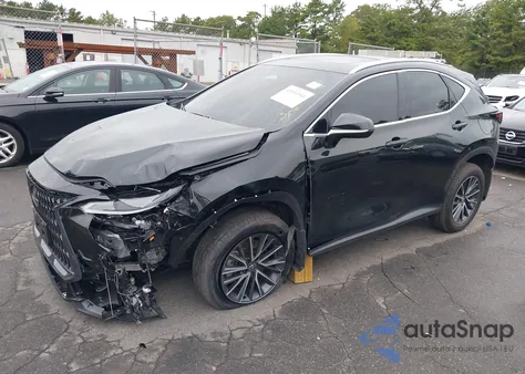2025 Lexus Nx 350H Premium из США, поврежденный, VIN 2T2GKCEZ6SC052075
